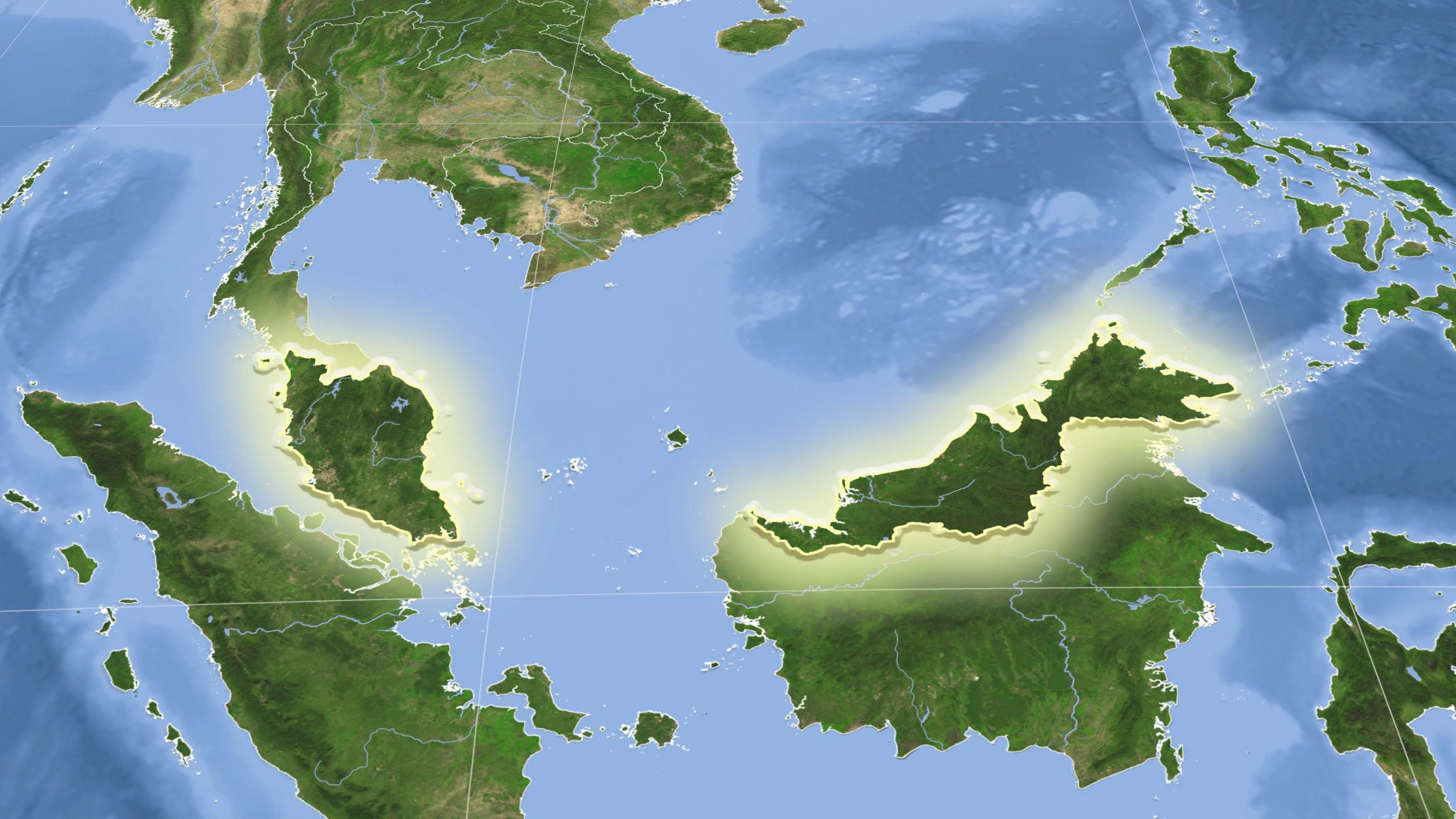 Satellite Map Malaysia Live Satellite Map Of Malaysia South Eastern Asia Asia