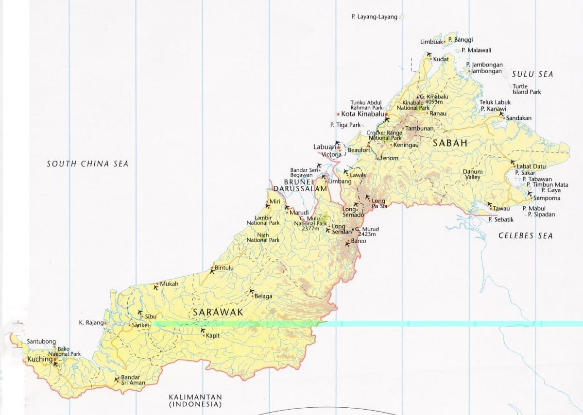 map of labuan malaysia