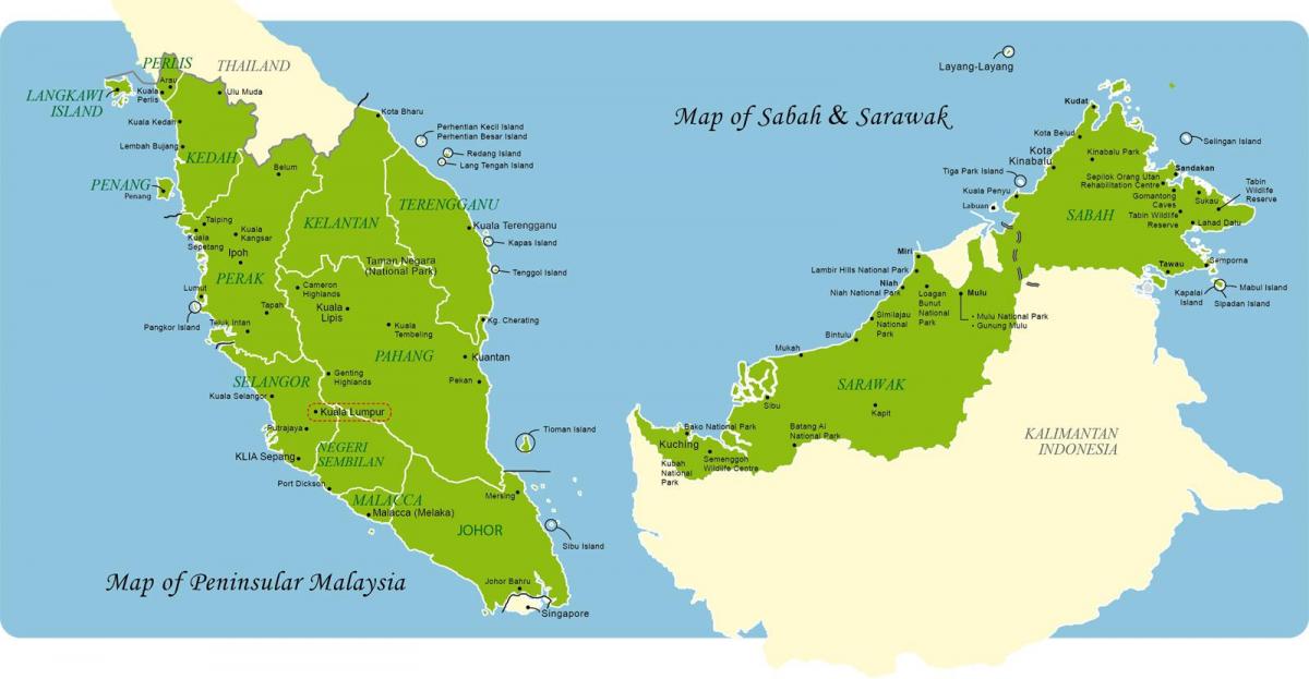malaysia full map