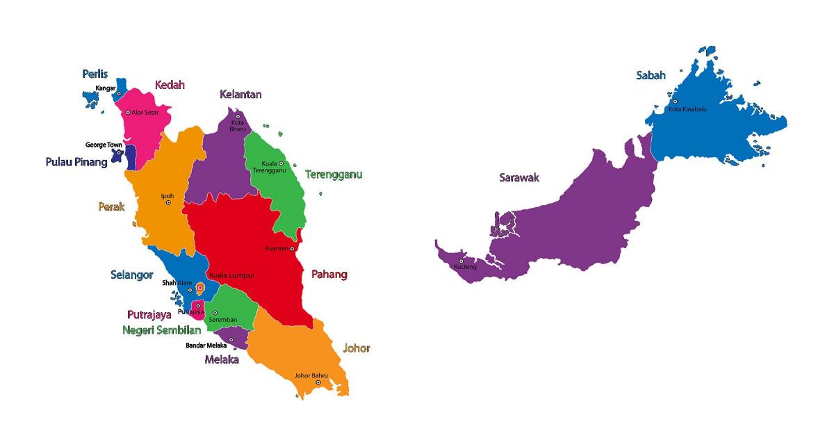 map of malaysia map picture