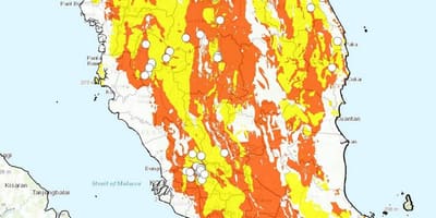 Geological map of malaysia