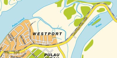 Kluang malaysia map