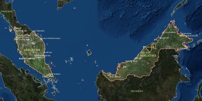 Map of live map malaysia