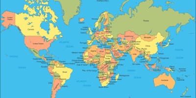 Malaysia location in world map