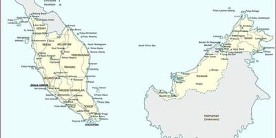 Malaysia map app