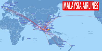 Map of malaysia route