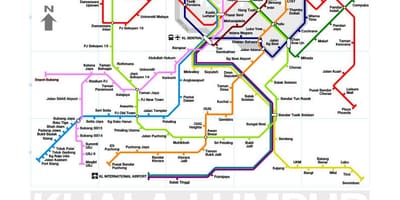 Mrt line 3 route map malaysia
