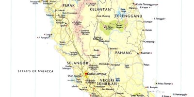 Malaysia road map directions